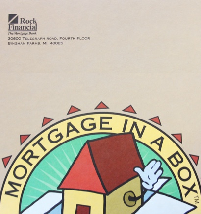 Mortgage in a box advertisement